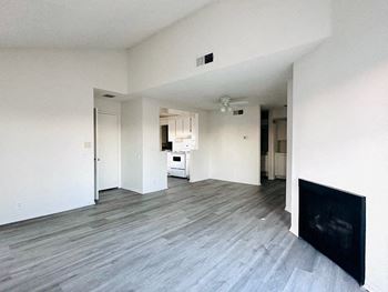 Woodgrain plank flooring
